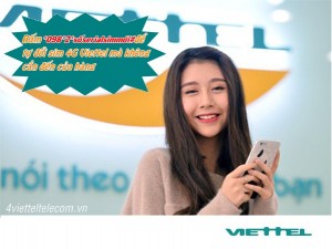 Hướng dẫn tự chuyển đổi sang sim 4G Viettel hoàn toàn miễn phí