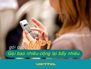 Cách đăng ký gói cước MP1 Viettel - Gọi bao nhiêu cộng lại bấy nhiêu