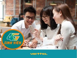 Đăng ký các gói 4G cho sim sinh viên Viettel