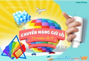 Hướng dẫn chuyển mạng giữ số sang sim Viettel cho thuê bao các mạng
