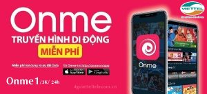 Đăng ký gói cước Onme1 Viettel miễn phí data truy cập Onme