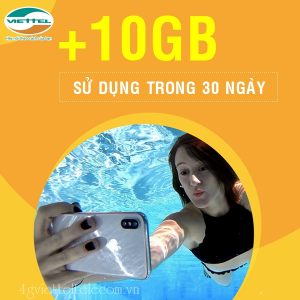Viettel tặng gói data 10GB miễn phí cho khách hàng