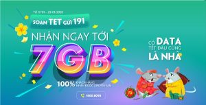 Viettel tặng đến 7GB cho 100% thuê bao di động toàn mạng