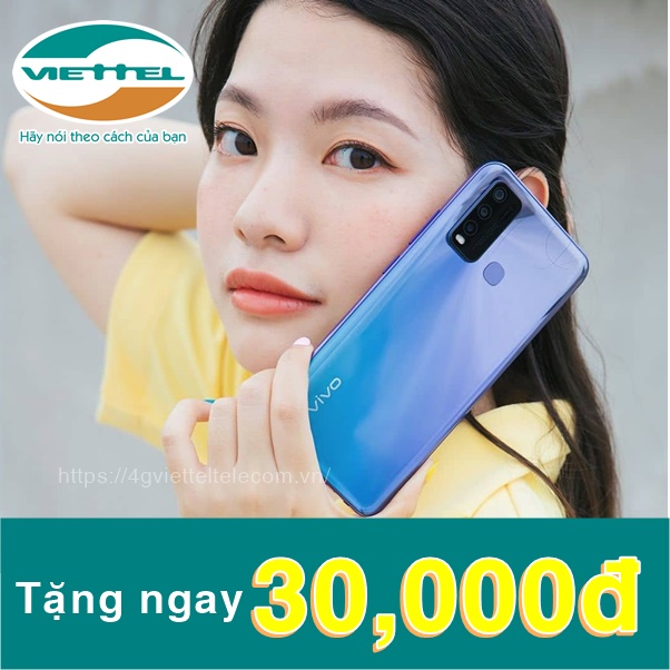 Viettel khuyến mãi tặng 20,000đ đến 30,000đ miễn phí cho khách hàng