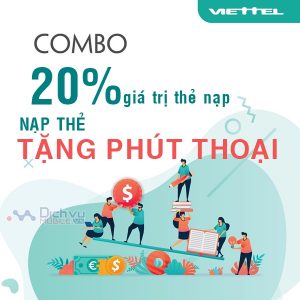 Viettel khuyến mãi nạp thẻ tặng phút thoại ngày 28/9/2021